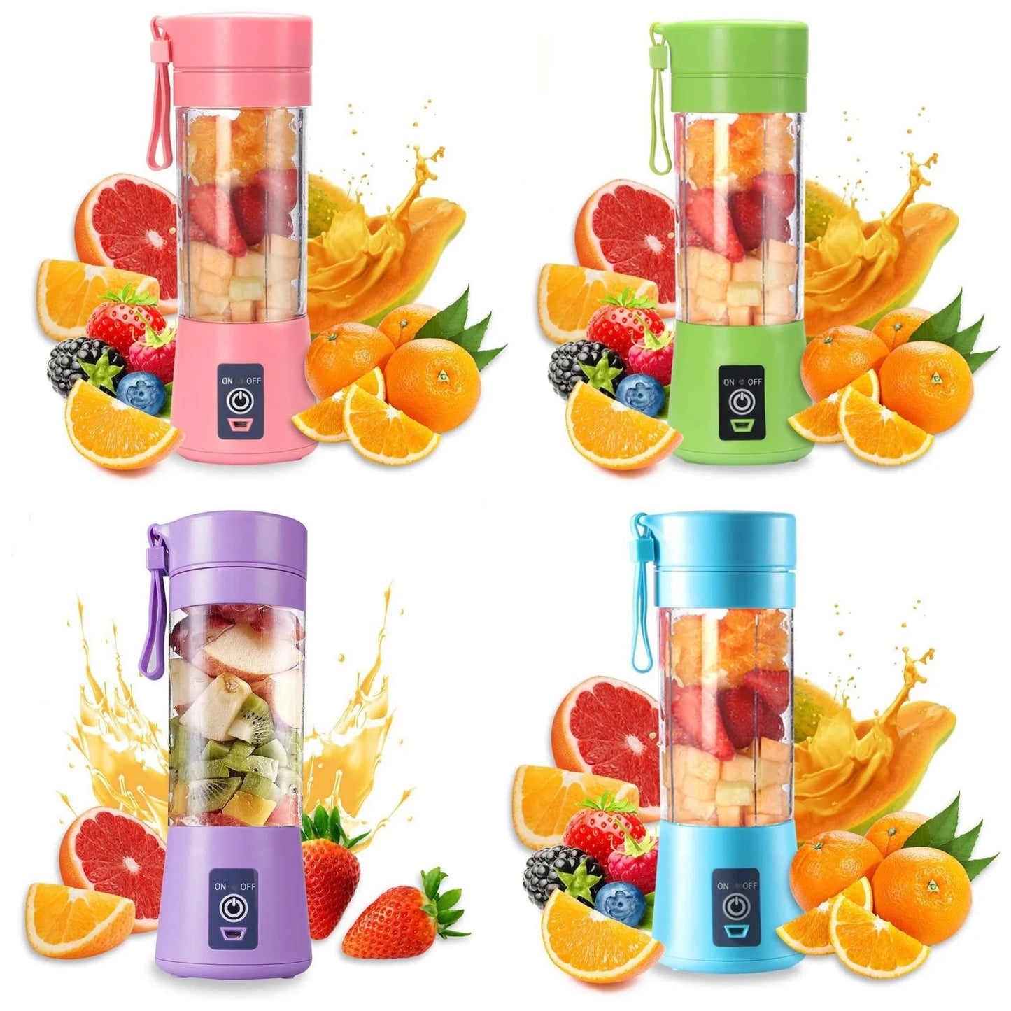 SmoothSip 6-Blade Portable Juicer Cup