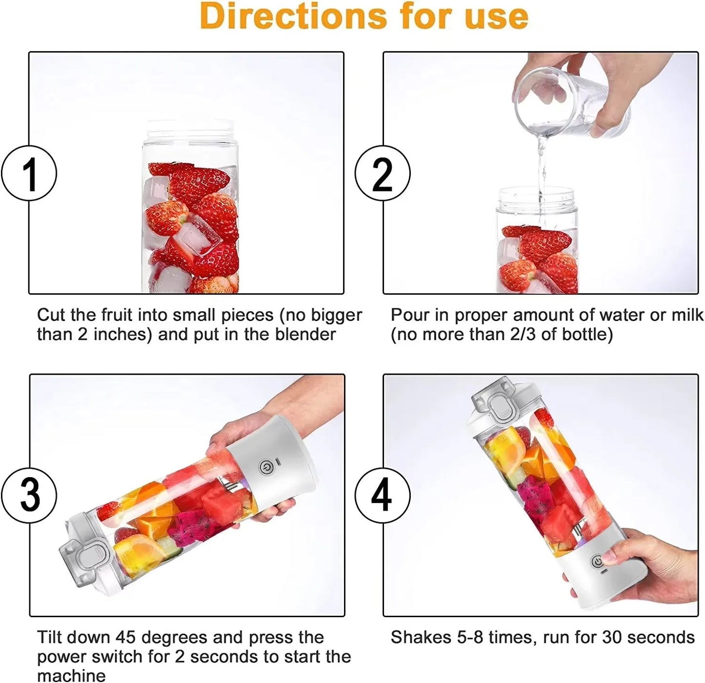 SmoothSip Pro 600 Portable Blender