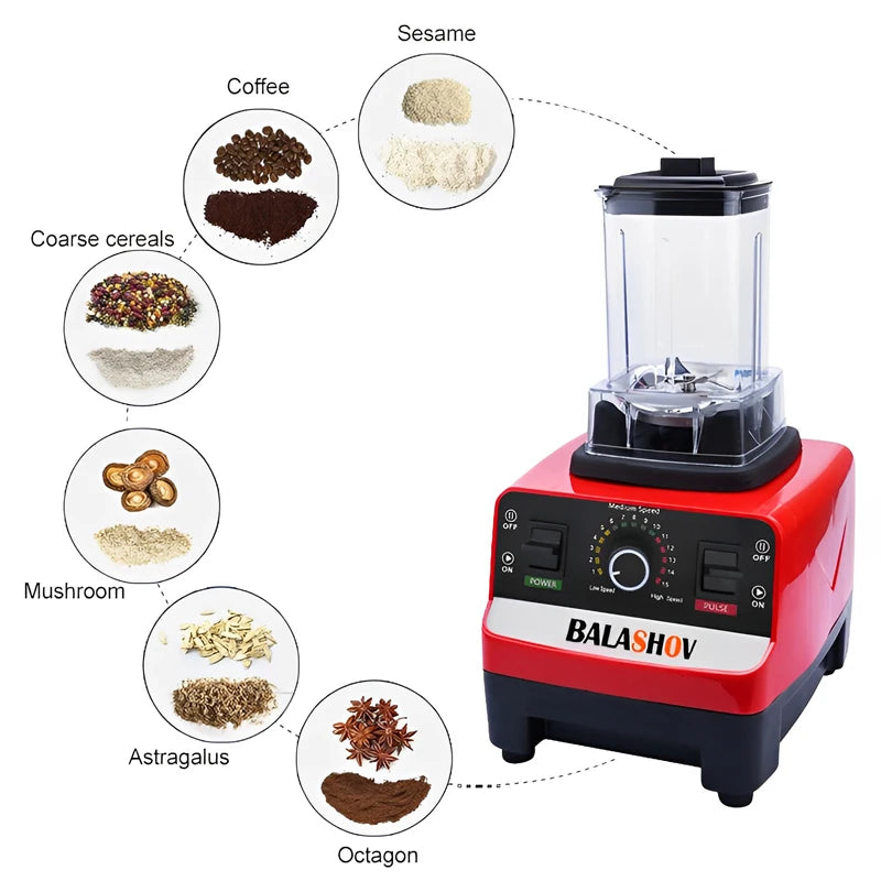 SmoothSip Pro 2000W Commercial Blender